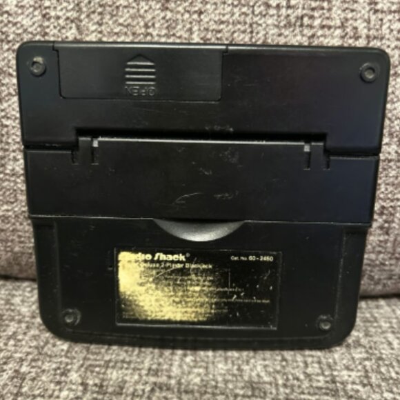 TESTED! 1 or 2 Player Black Jack 21 Deluxe Handheld Game by Radio Shack - Picture 2 of 2